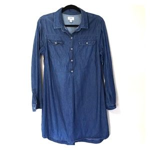 Old Navy Chambray Shirt Dress